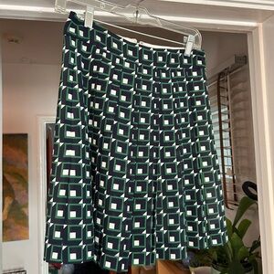 J Crew pleated skirt.